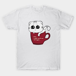 Cute cat Eyes T-Shirt